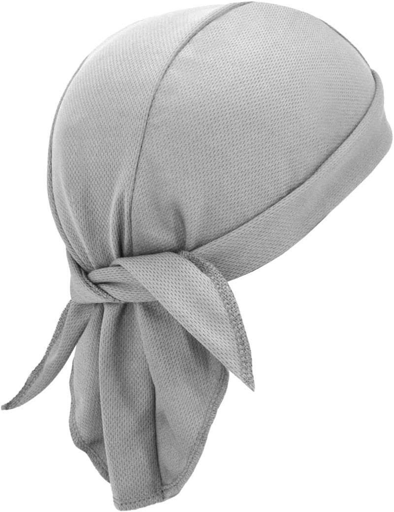 SRLLBBY Sweat Wicking Do Rags Skull Caps, Cooling Hip Hop Hat, Beanie Durag Motorcycle Head Wrap Doo Rag Liner for Men Women - Image 1